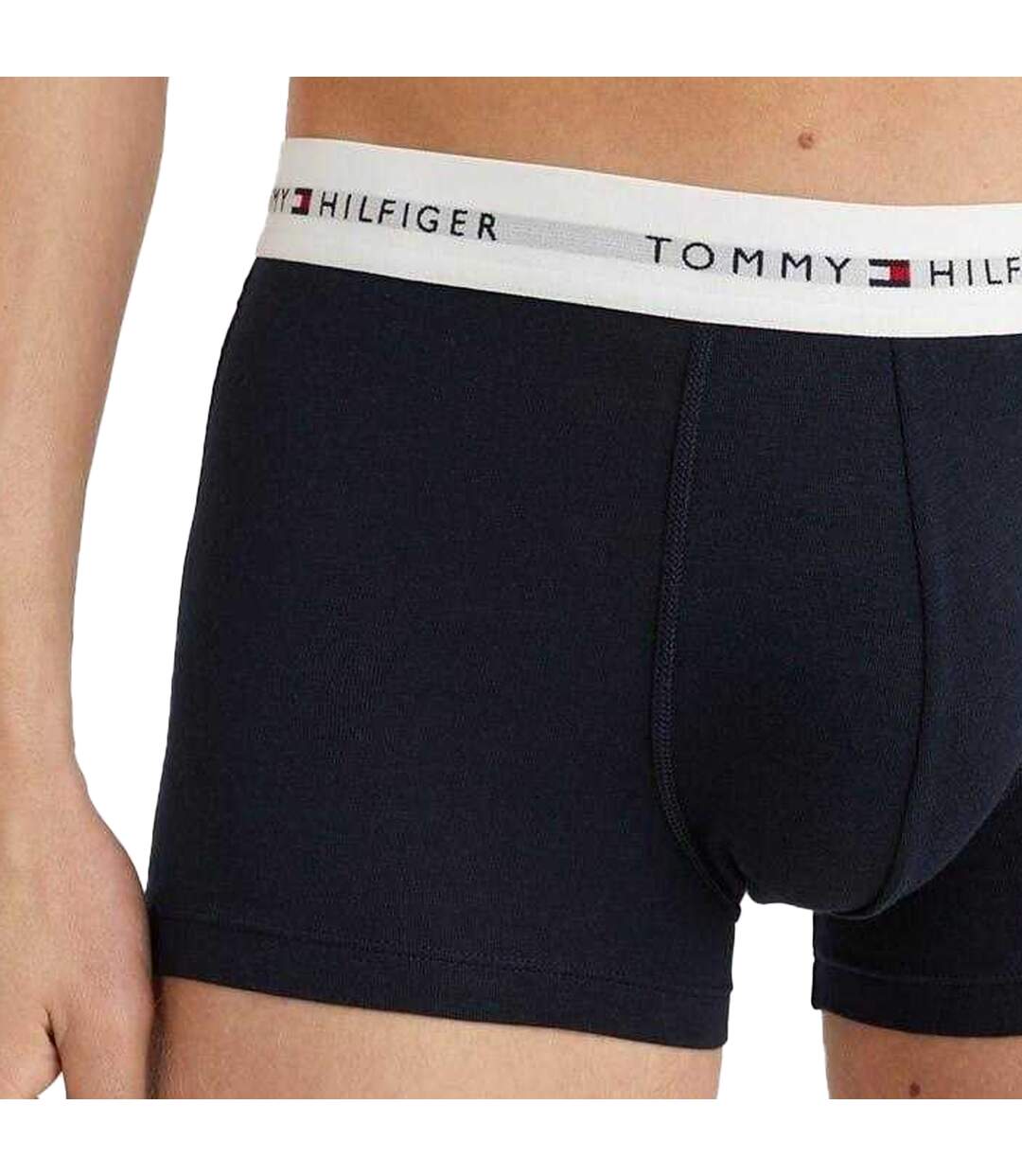 Pack Of 3  Mens Cotton Blend Classic Boxer Shorts  Desert Sky Tommy Hilfiger-3