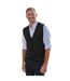 Gilet En Laine D'agneau Pour Hommes Noir WoolOvers-1