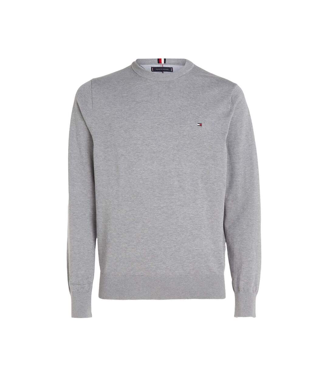 Sweat Homme Gris Tommy Hilfiger-1