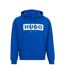 Mens Box Long-sleeved Hoodie Blue Boss-2