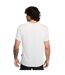 T-shirt Miler Homme Blanc Nike-2