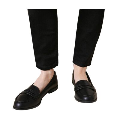 Mocassins Lara Penny Femme Noir Dorothy Perkins