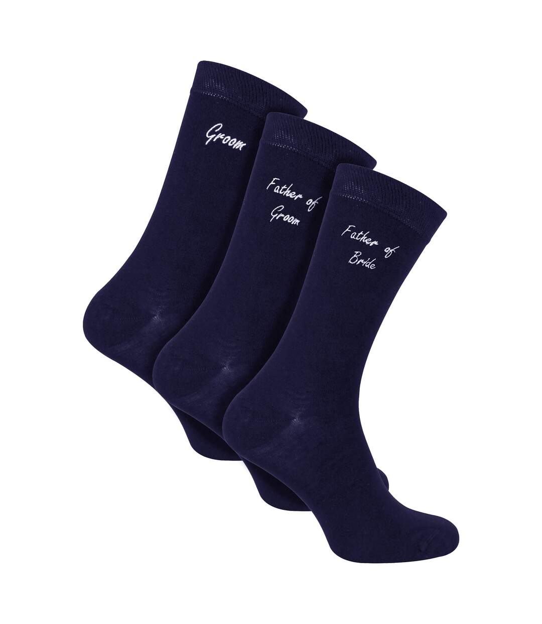 Sock Snob - 3 Paires Cadeau Père Du Marié Et Père De La Mariée Chaussettes-1