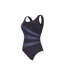 Maillot De Bain 1 Pièce Sandon Femme Noir Zoggs-1