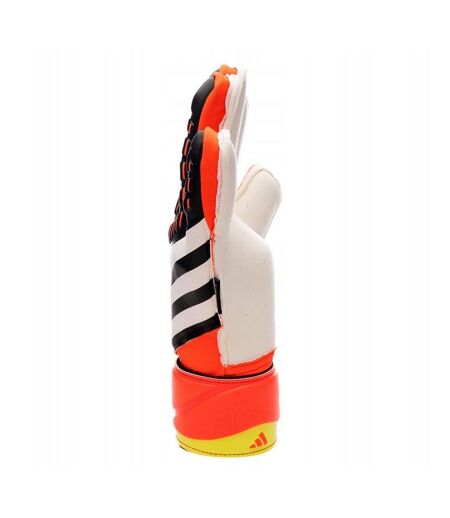 Gants De Gardien De But Predator Match Fingersave Homme Blanc Noir Adidas