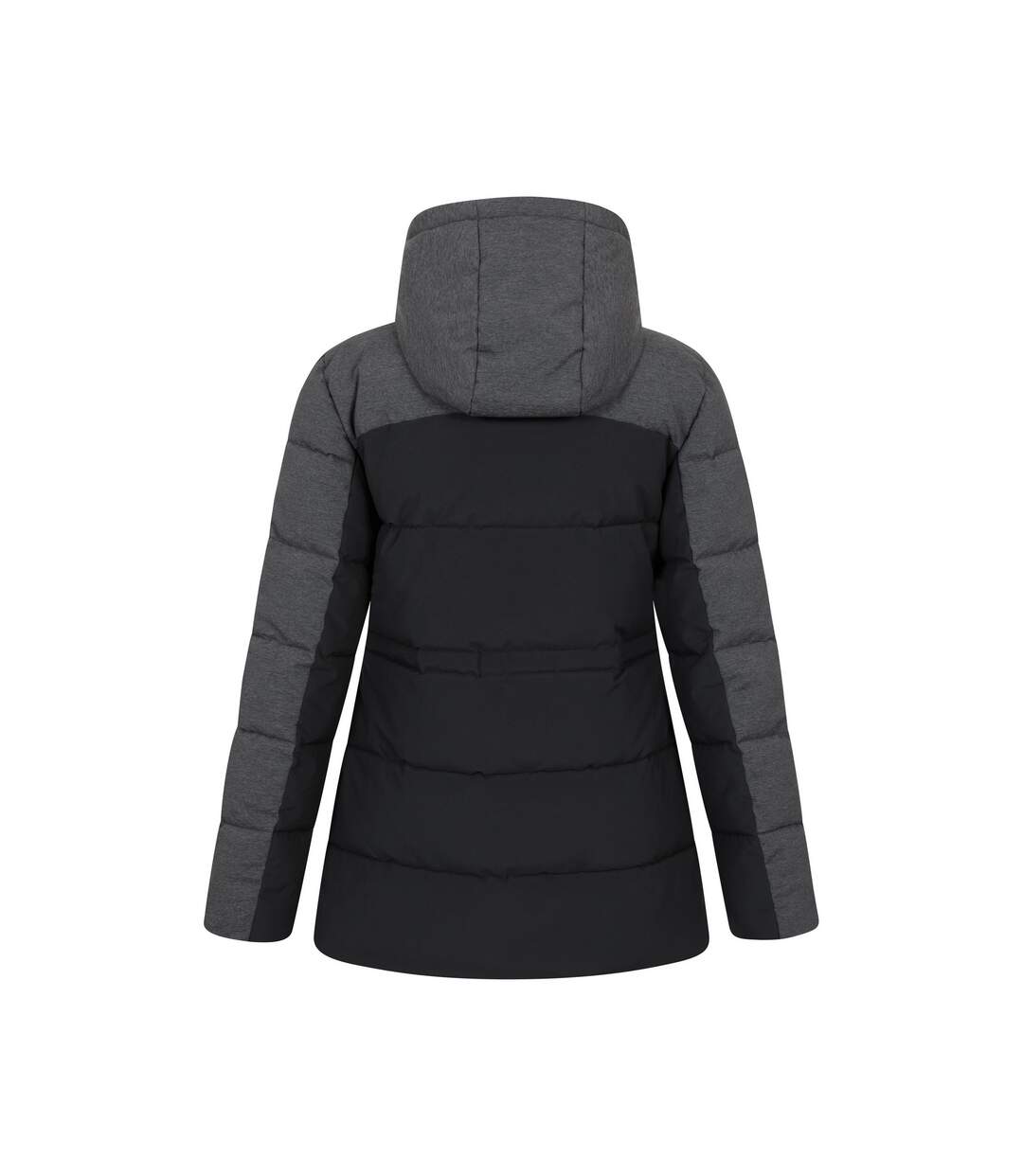 Womens/ladies Shock Padded Jacket Black Mountain Warehouse-2