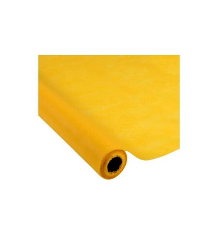 Nappe Plastique Intissé 1,20x10m Moutarde