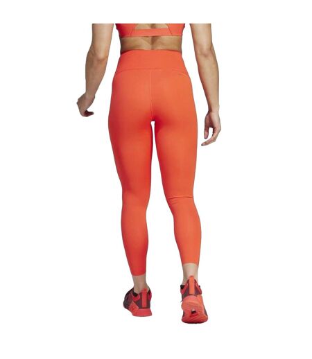 Legging 7/8 Optime Femme Rouge Adidas