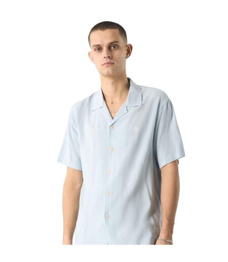 Chemise Manches Courtes Homme Bleu Pretty Green