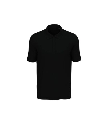 Polo Lux Homme Noir Stedman