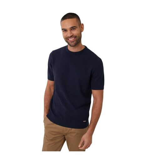 T-shirt Homme Bleu Marine Threadbare