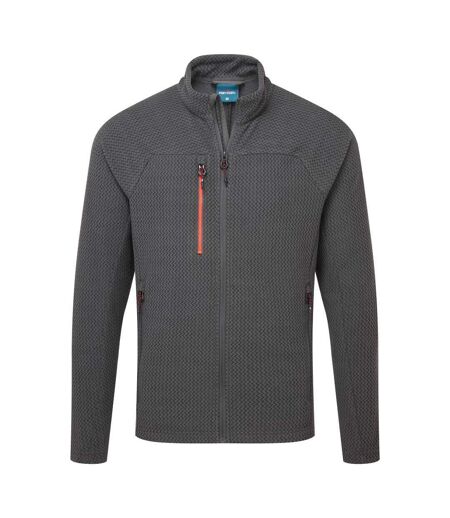 Mens Ev4 Textured Fleece Jacket Metal Grey Portwest