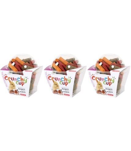 Crunchy cup betteraves - luzerne et carottes 180gr (Lot de 3)