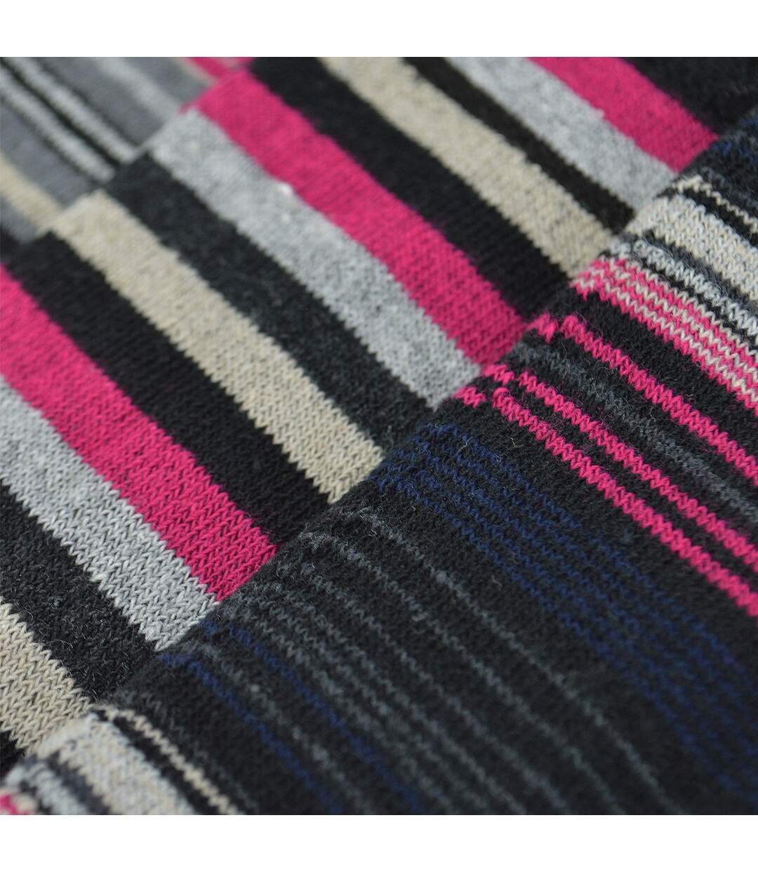 12 Pair Mens Colourful Cotton Striped Patterned Dress Socks-3