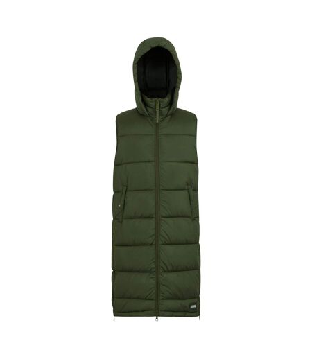 Veste Sans Manches Ganella Femme Kaki Foncé Regatta
