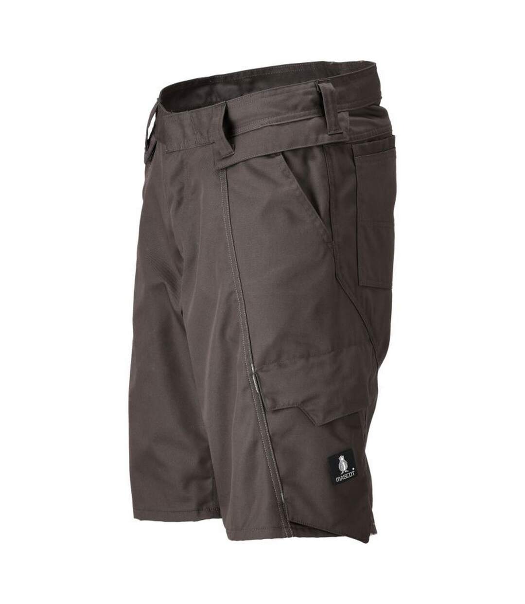 Mens Accelerate Holster Pocket Work Shorts Dark Anthracite Mascot-3