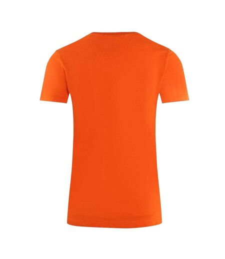 Unisex Adult Fede Logo T-shirt Orange Parajumpers