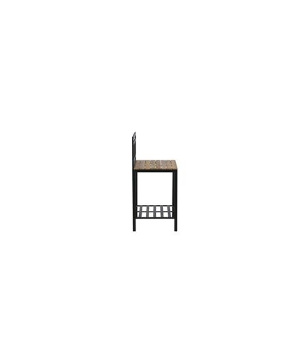 Meuble Cuisine d'Extérieur Mexico 127cm Noir