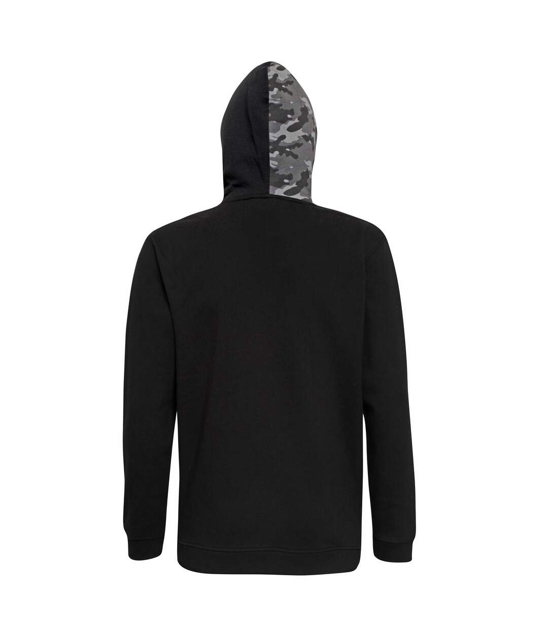 Sweatshirt à capuche homme noir / gris Asquith & Fox-2