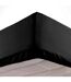 Drap Housse Microfibre Oscar 90x190cm Noir-1