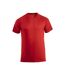 T-shirt Premium Homme Rouge Clique-1