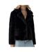 Veste en fausse Fourrure Noir Femme Vero Moda Suialison - L