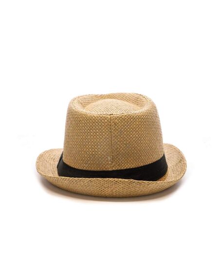 Chapeaux beige fedora via lorenzo trilby ivoire