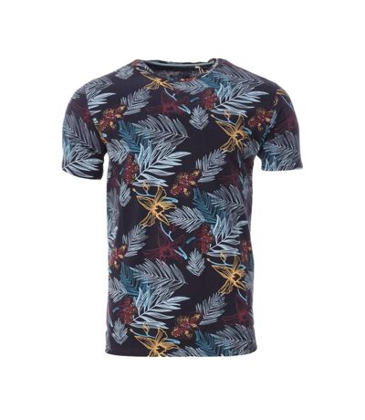 T-shirt noir/turquoise homme rms26 91253 - 3xl