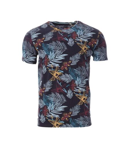 T-shirt noir/turquoise homme rms26 91253 - 3xl