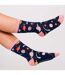 1 Pack Ladies Novelty Space Enthusiast Bamboo Socks-3