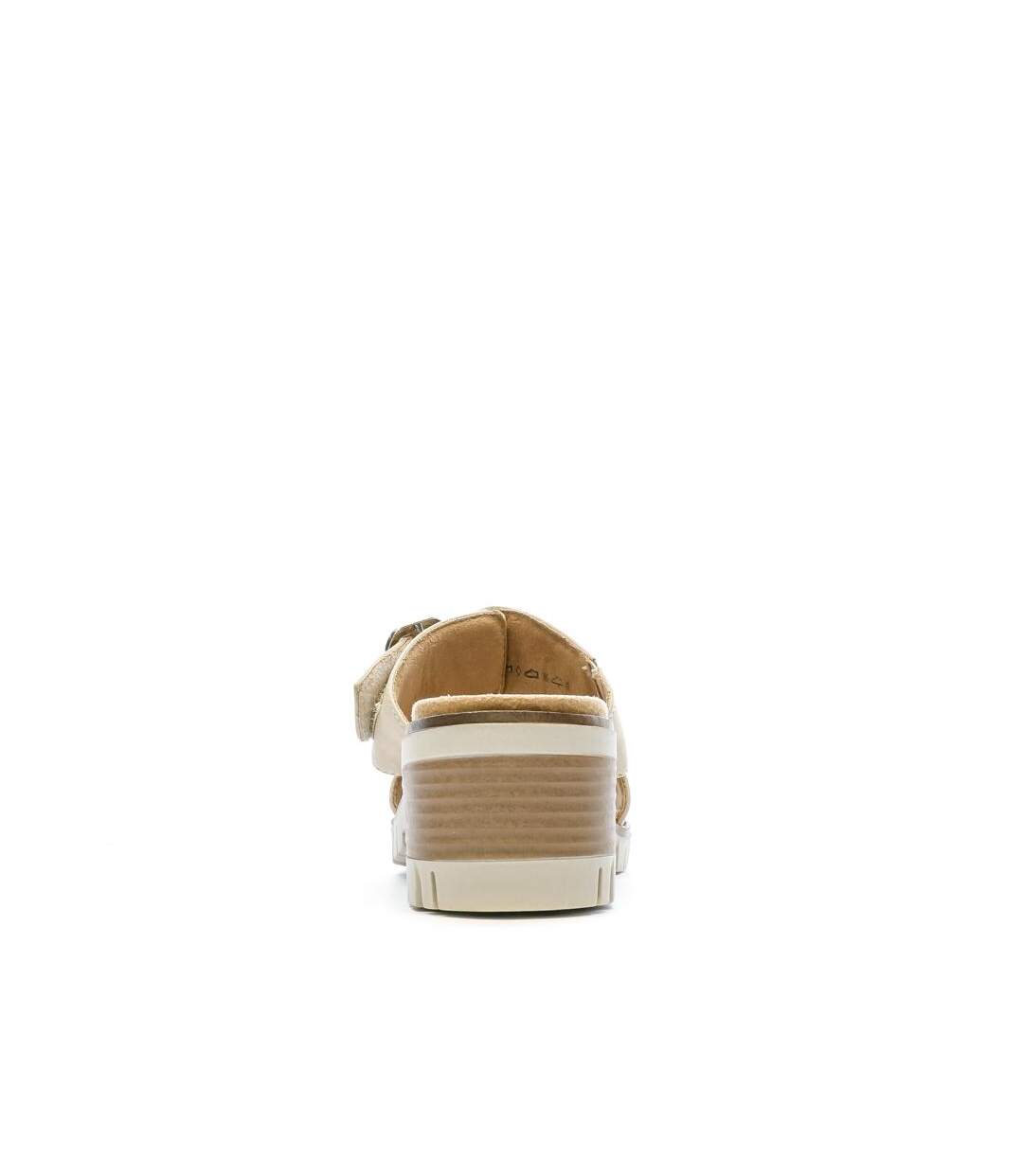 Mules beige femme relife lehm-3