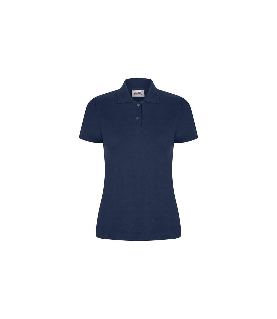 Polo Femme Bleu Marine Casual Classic-2