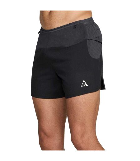 Short De Course Acg Homme Noir Blanc Nike