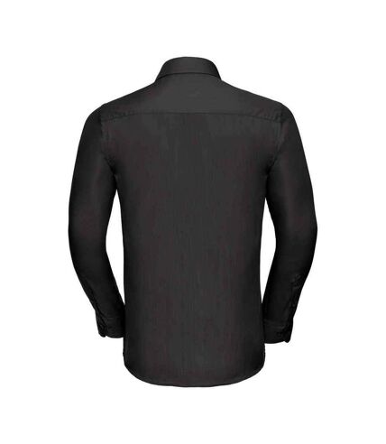 Chemise formelle homme noir Russell Collection