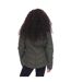 Womens/ladies Renika Short Puffer Jacket Khaki Green Ted Baker-2
