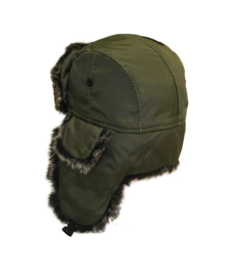 Flagstaff Headgear - Chapeau de trappeur - Adulte (Kaki) - UTUT1565