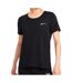 T-shirt de sport Noir Femme Nike Run Division