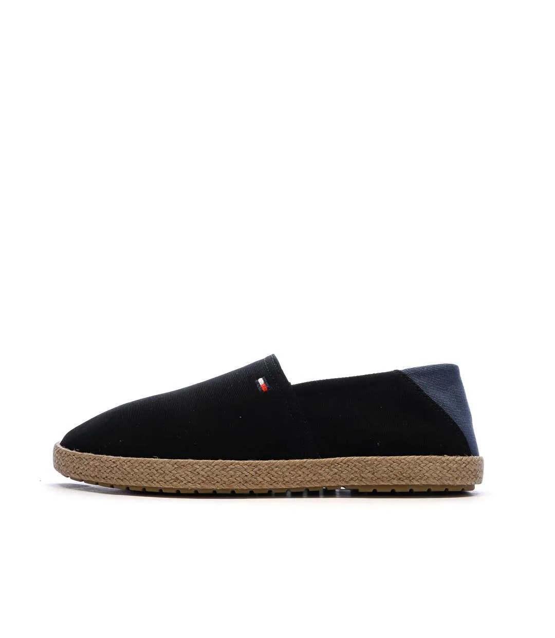 Espadrilles noire/bleu homme tommy hilfiger core-1