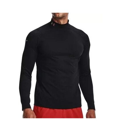 T-Shirt de sport noir homme under armour coldgear - l