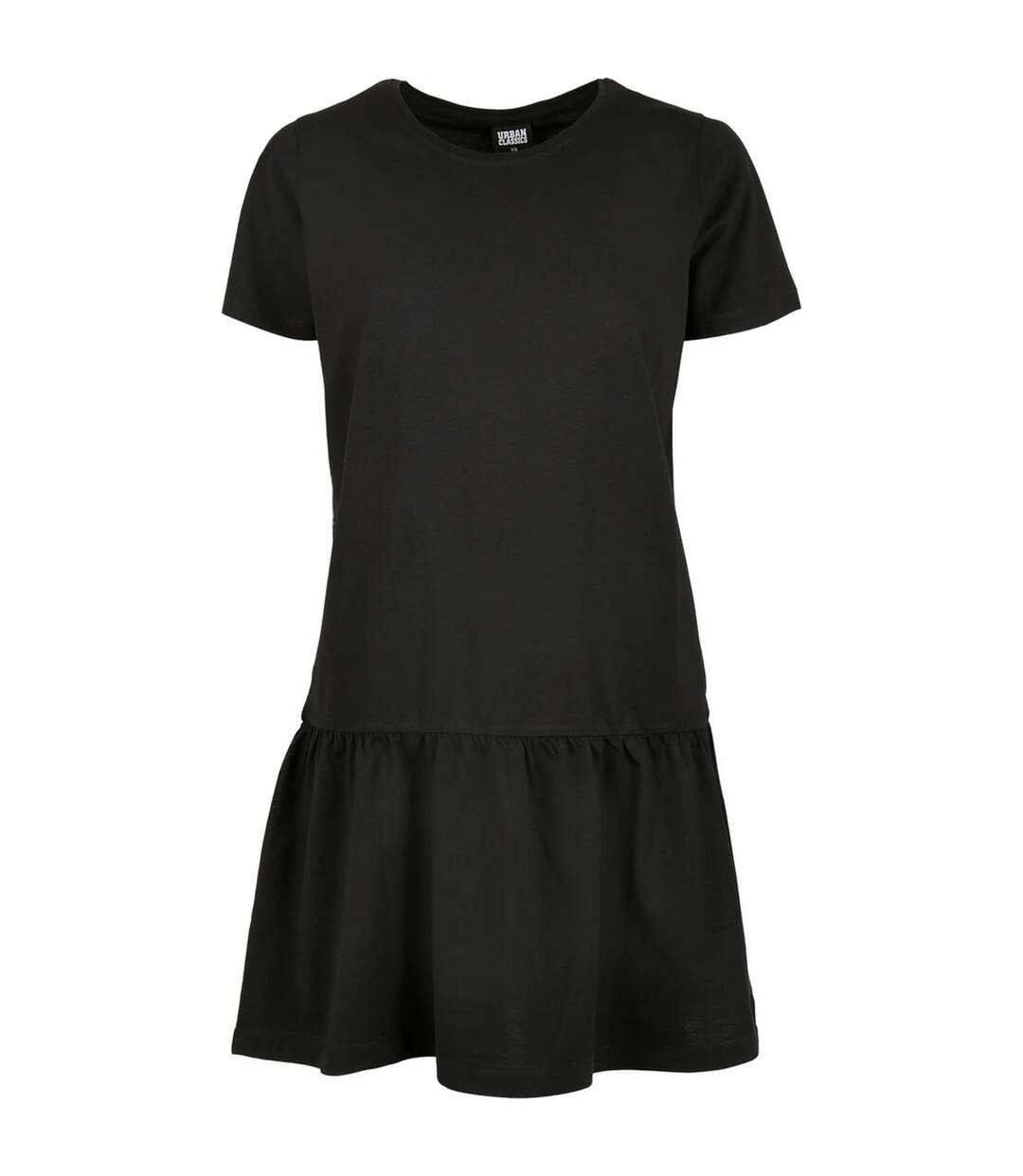 Robe T-shirt Valance Femme Noir Urban Classics-1