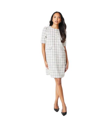 Robe droite femme blanc cassé Principles