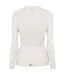 Womens/ladies Pro Vent Base Layer Top White Puma-2