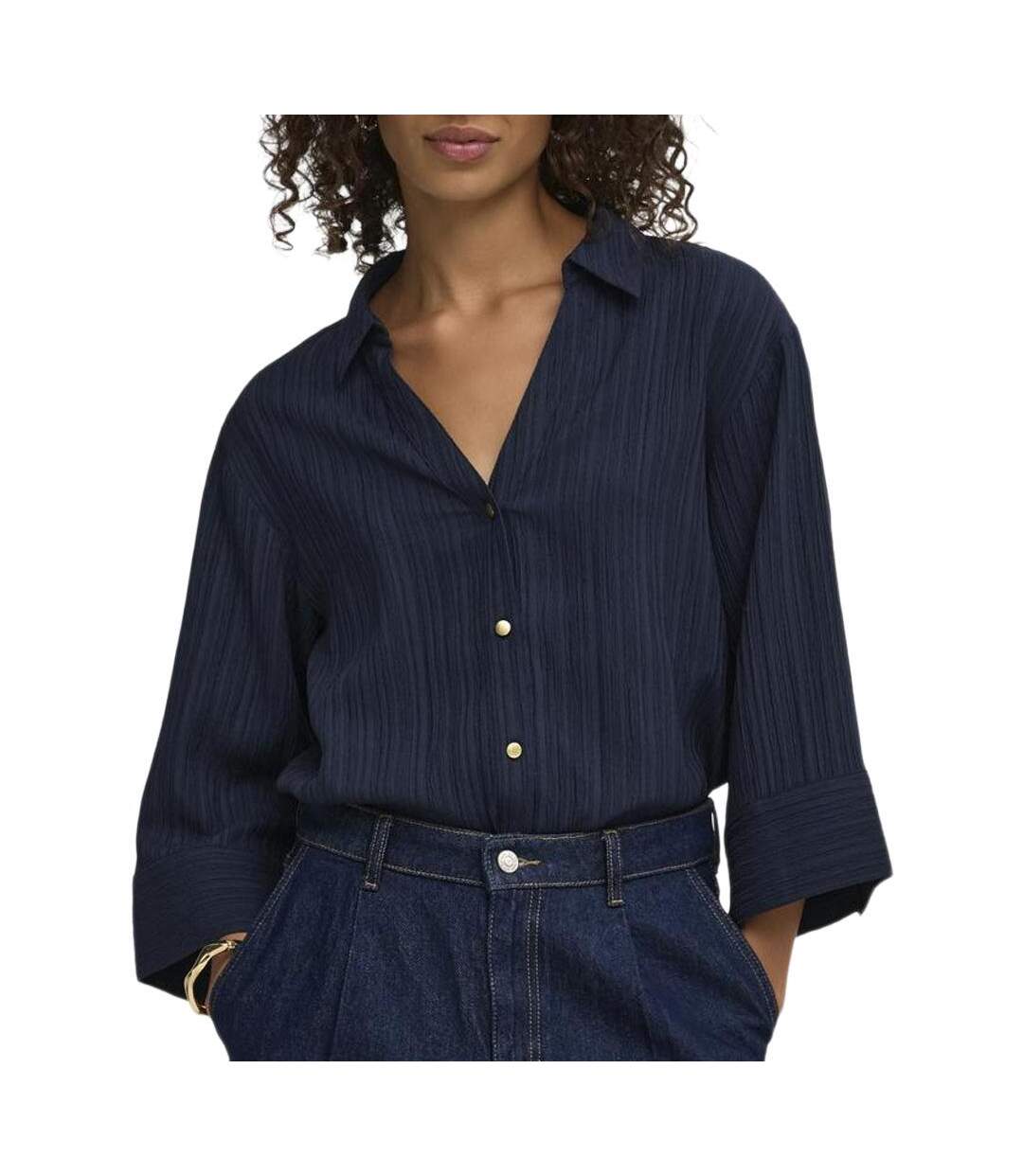 Chemise marine femme jdy katie-1