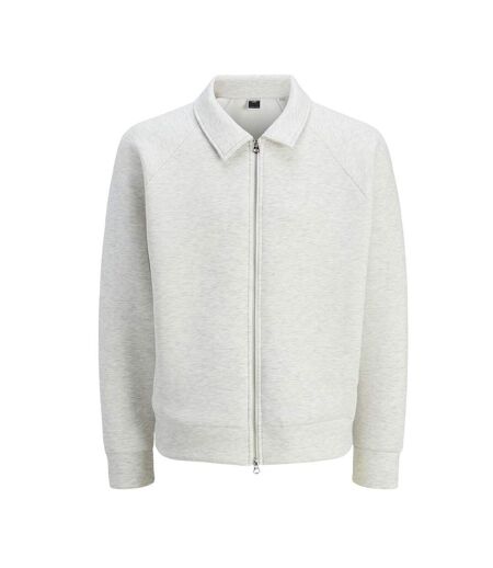 Sweat zippé gris homme jack & jones codynamic - l