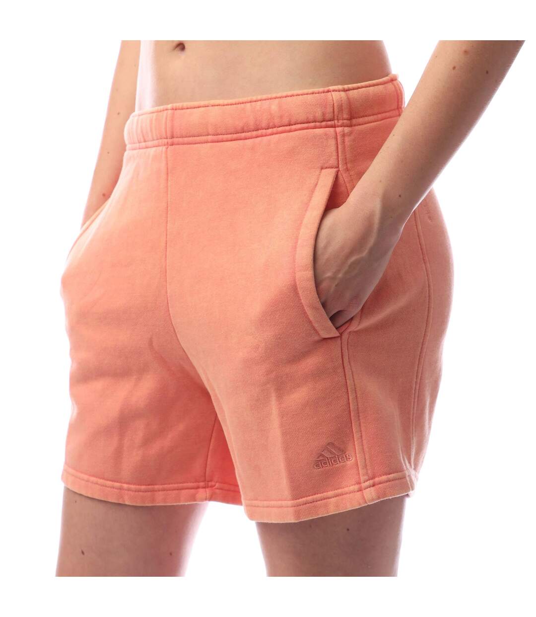 Short Motif/style Uni Femme Pêche Adidas-2