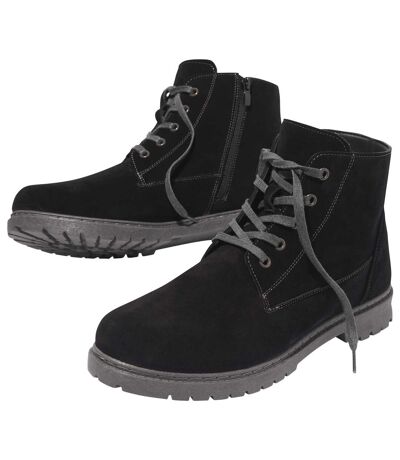 Men's Black Winter Boots 