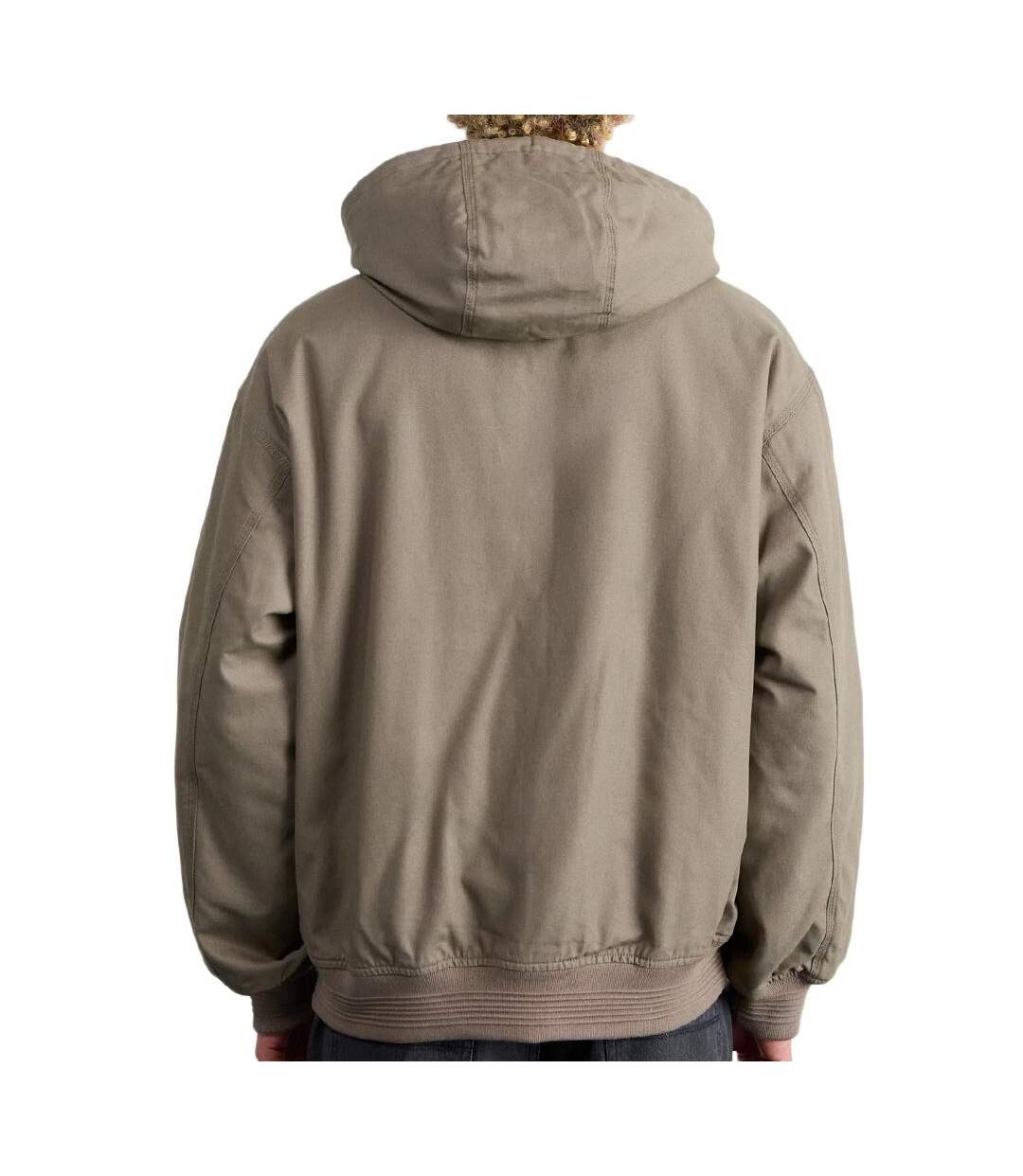 Veste marron homme converse insulated-3