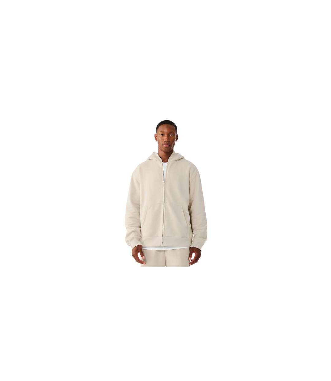 Veste À Capuche Adulte Gris Bella + Canvas-2