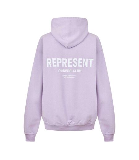 Mens Owners Club Contemporary Hoodie Pastel Lilac Represent