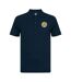 Polo Motif/style Emblème Homme Bleu Marine Scottish FA-1